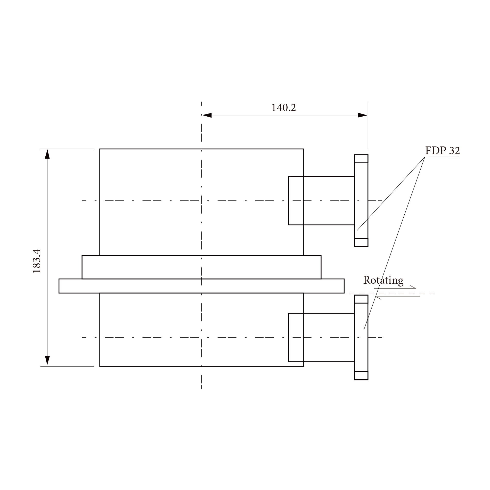 ·תŦRJ153133 2.7 - 3.2 GHz FDP32