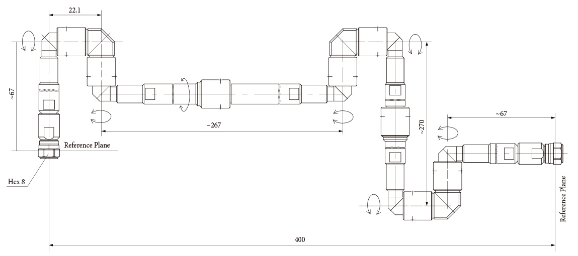 ·תŦ RJ518016 DC to 26.5 GHz 3.5mm M 
